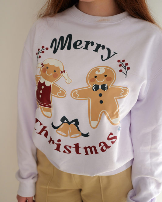 Felpa “Merry Christmas” - Bianca