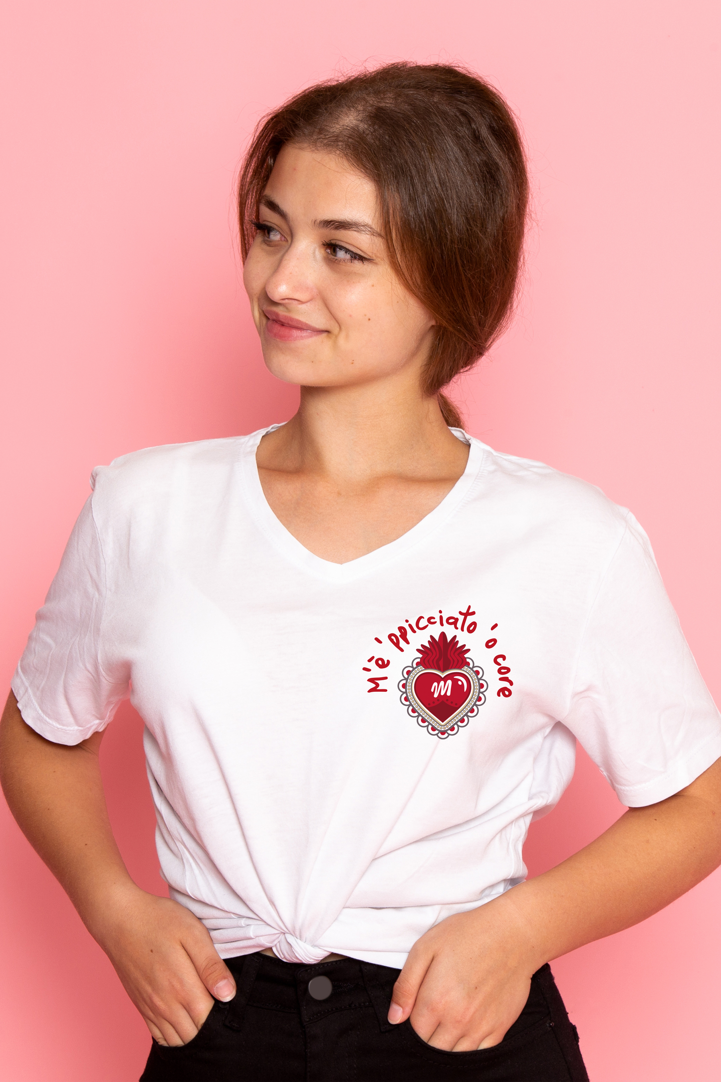 T-Shirt "Me’ appicciato ’o core"