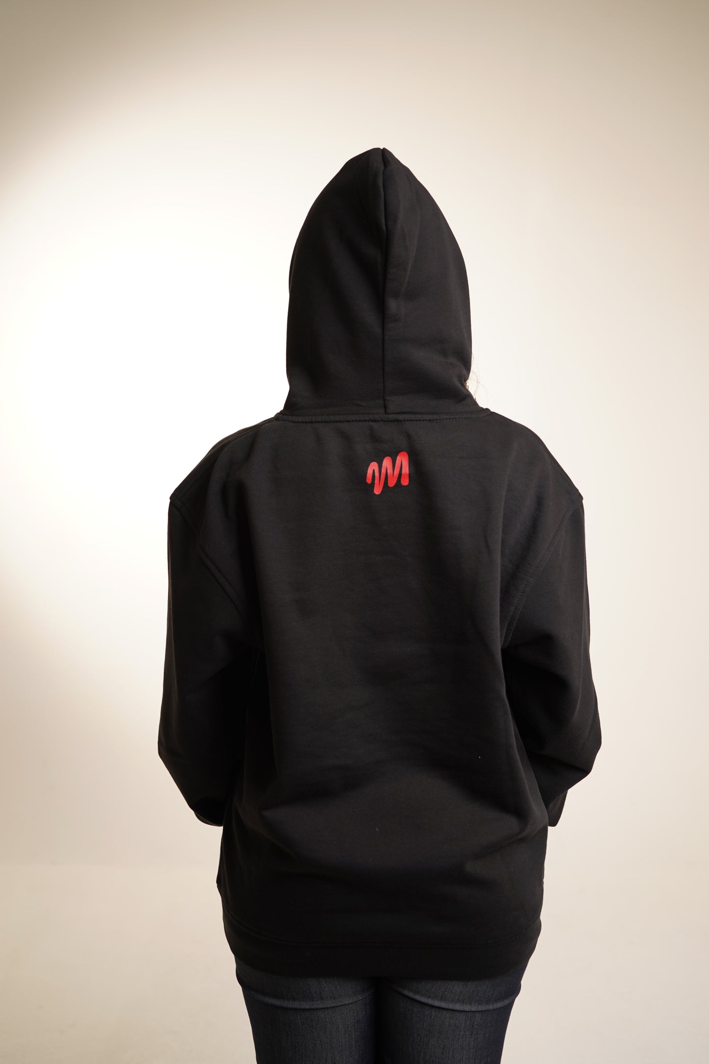 Felpa "Leopard Emme" - Nera