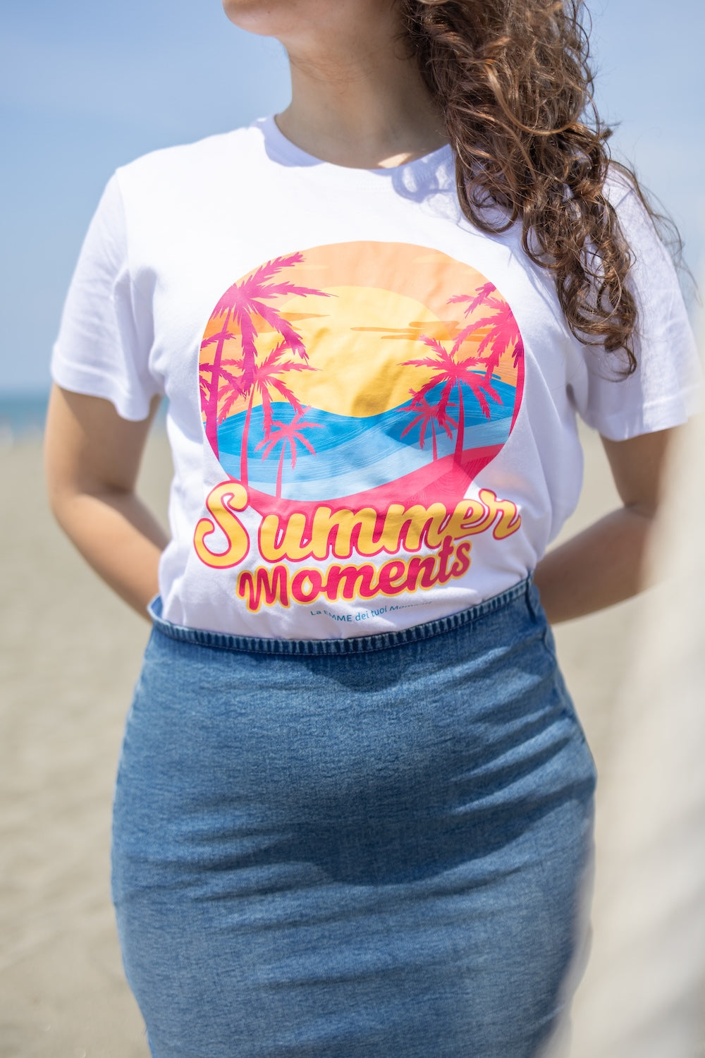 T-shirt “Summer Moments” – Bianca