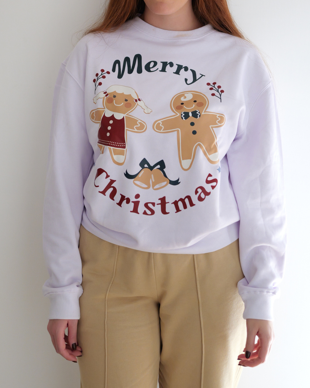 Felpa “Merry Christmas” - Bianca